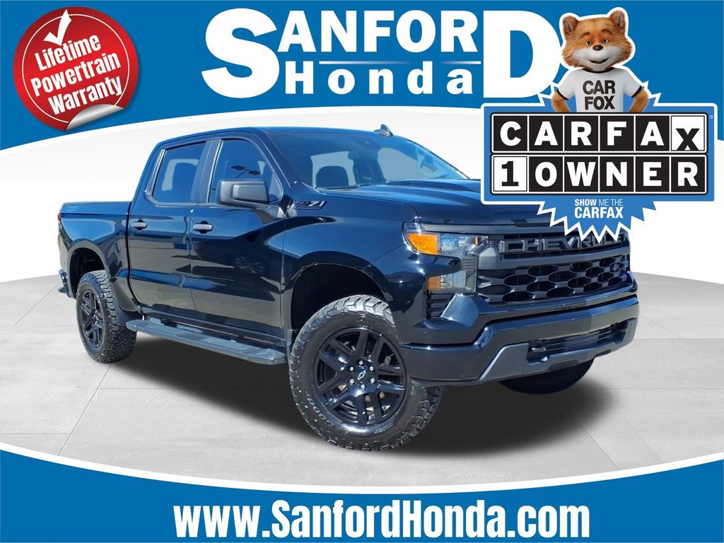 Used 2022 Chevrolet Silverado 1500 Custom Trail Boss w/ Midnight Edition