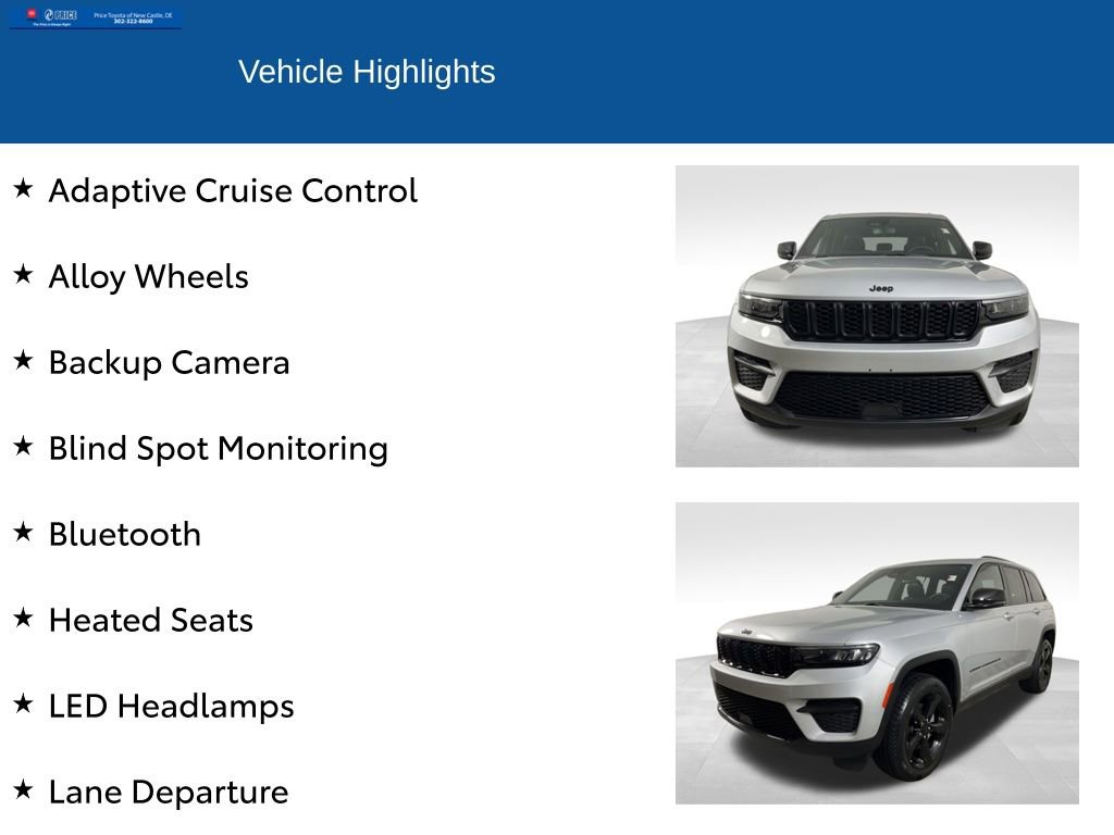 Used 2023 Jeep Grand Cherokee Altitude image 2