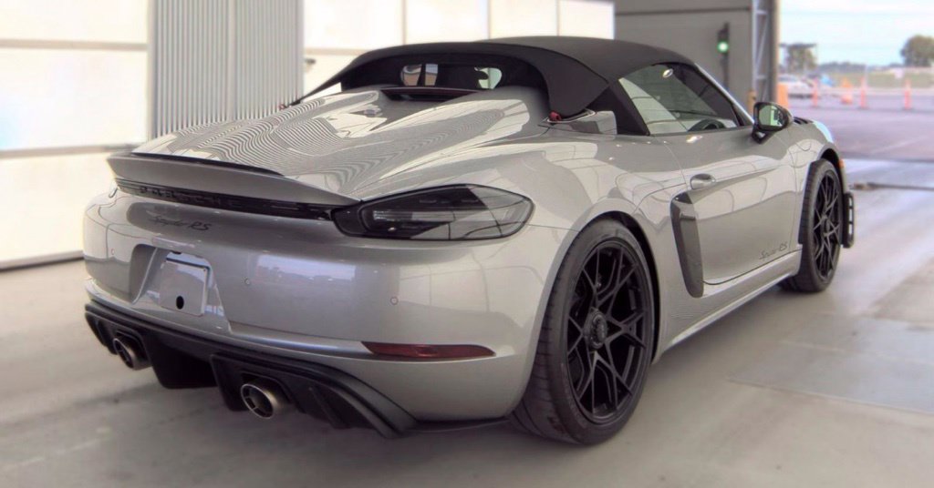 Used 2025 Porsche 718 Boxster Spyder RS w/ Weissach Package RWD image 4