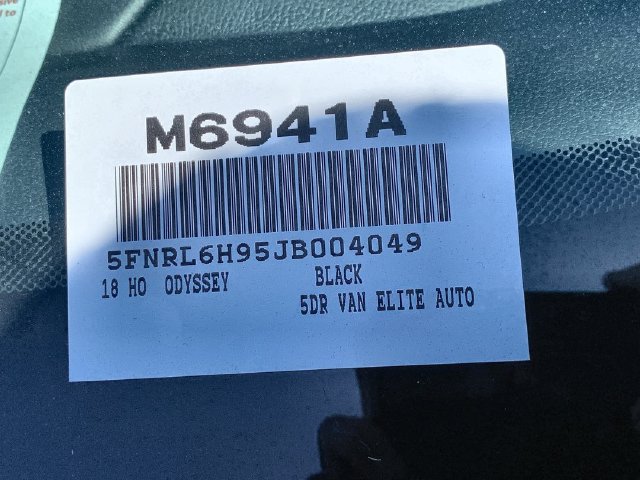 Used 2018 Honda Odyssey Elite image 47