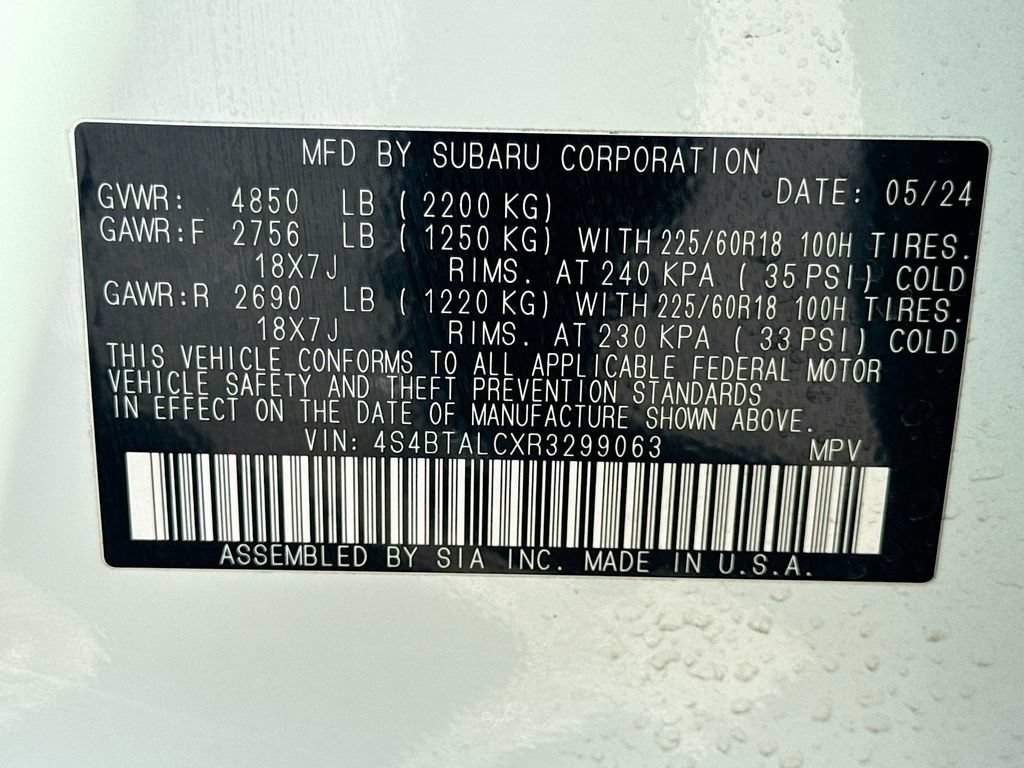 Used 2024 Subaru Outback Onyx Edition w/ Tech Package 2 AWD/4WD image 42
