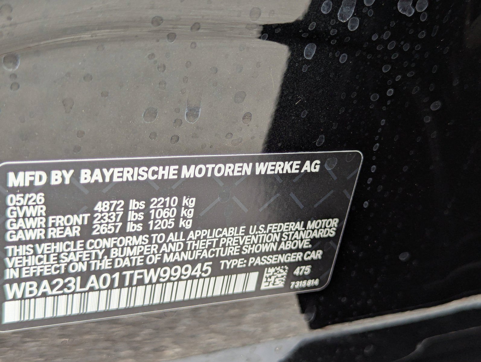 New 2026 BMW 330i xDrive Sedan w/ Premium Package AWD/4WD image 33