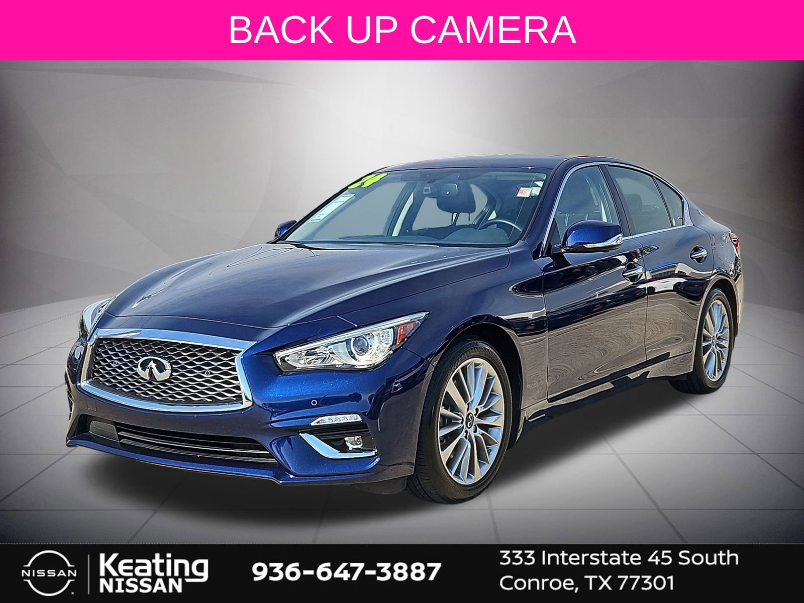 Used 2024 INFINITI Q50 Luxe w/ Cargo Package image 8