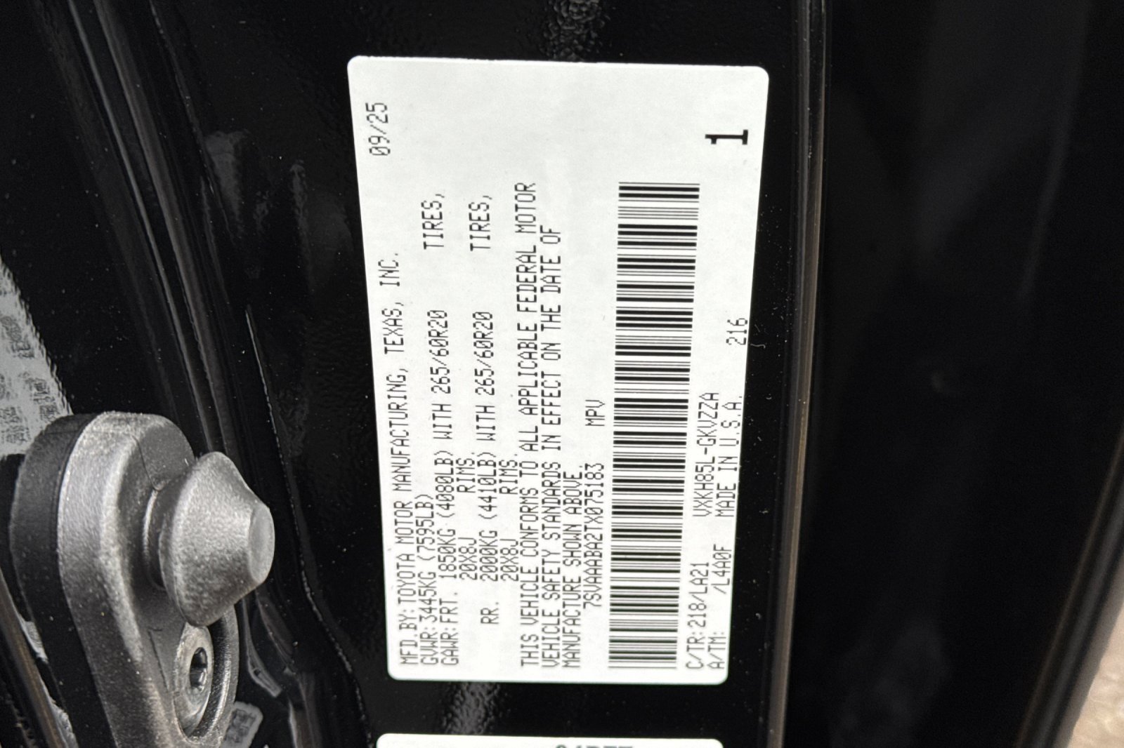 New 2026 Toyota Sequoia Platinum image 28