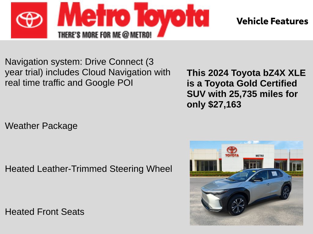 Certified 2024 Toyota bZ4X AWD w/ Weather Package image 21