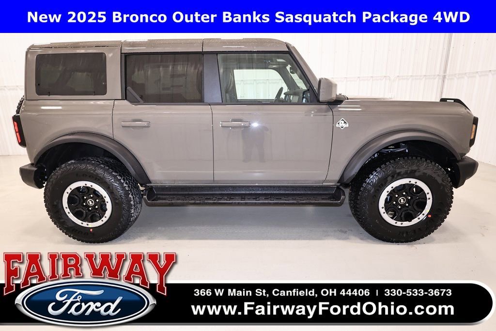 New 2025 Ford Bronco Outer Banks w/ Sasquatch Package