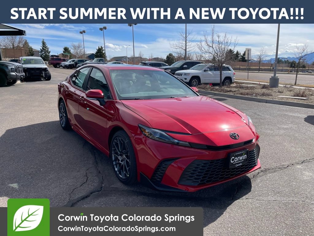 New 2025 Toyota Camry SE w/ Multimedia Upgrade Package FWD image 1
