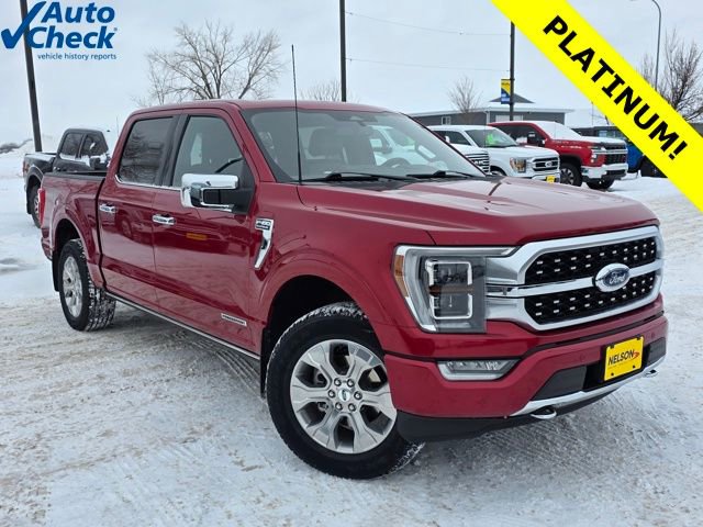 Certified 2022 Ford F150 Platinum w/ Bed Utility Package