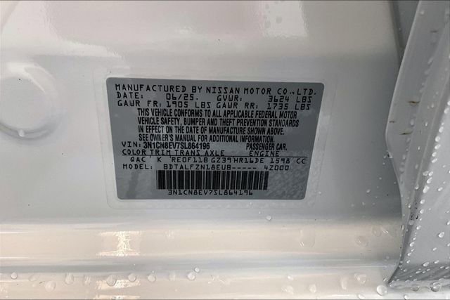 New 2025 Nissan Versa SV w/ Trunk Package FWD image 37