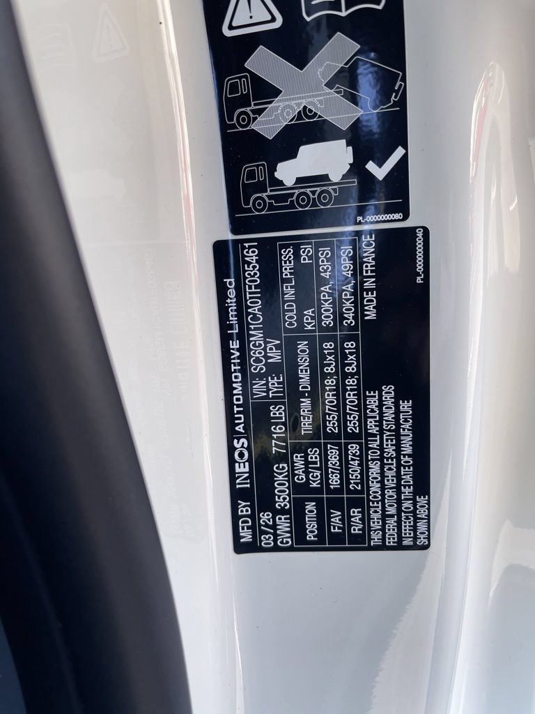 New 2026 INEOS Grenadier Station Wagon AWD/4WD image 13