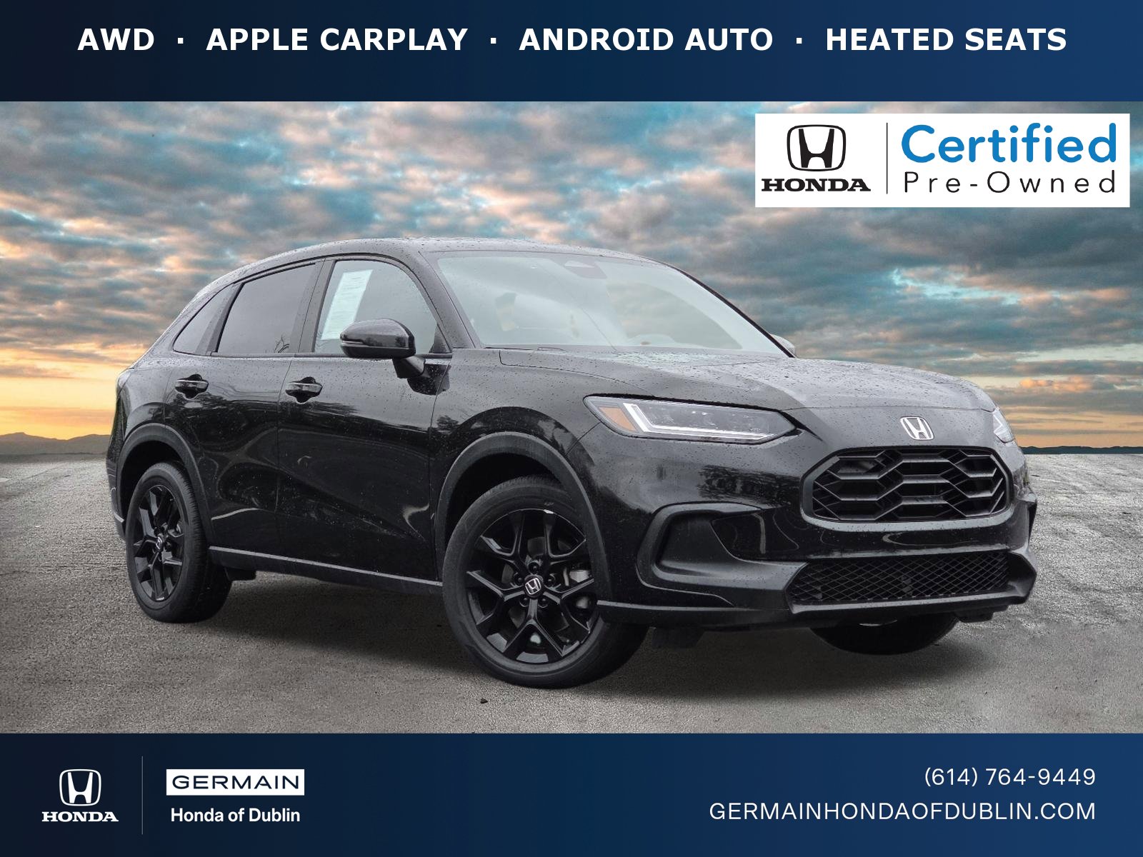 Certified 2023 Honda HR-V Sport