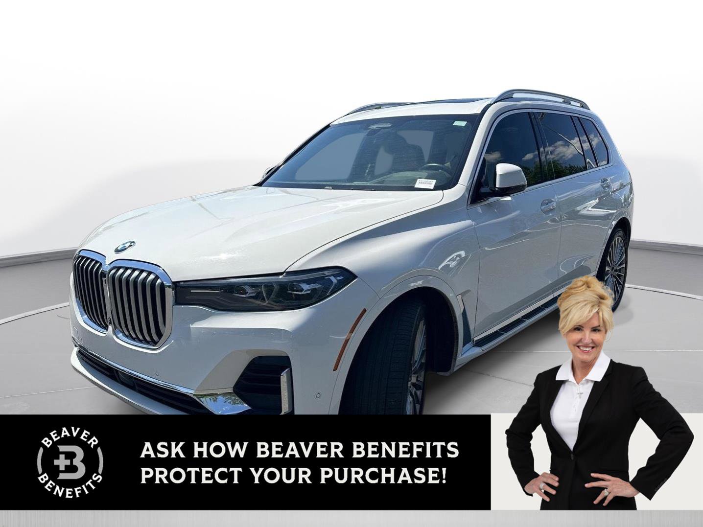Used 2021 BMW X7 xDrive40i w/ Premium Package 2 AWD/4WD image 1