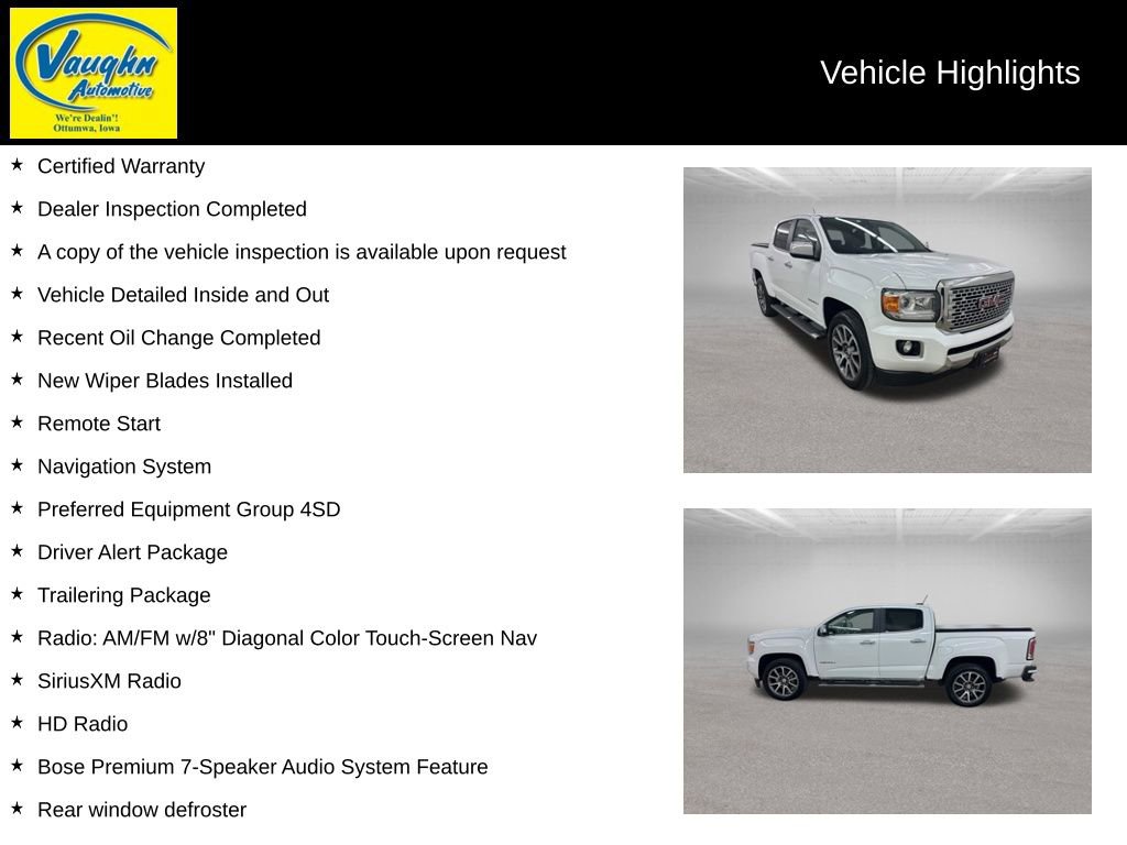 Used 2020 GMC Canyon Denali AWD/4WD video 2