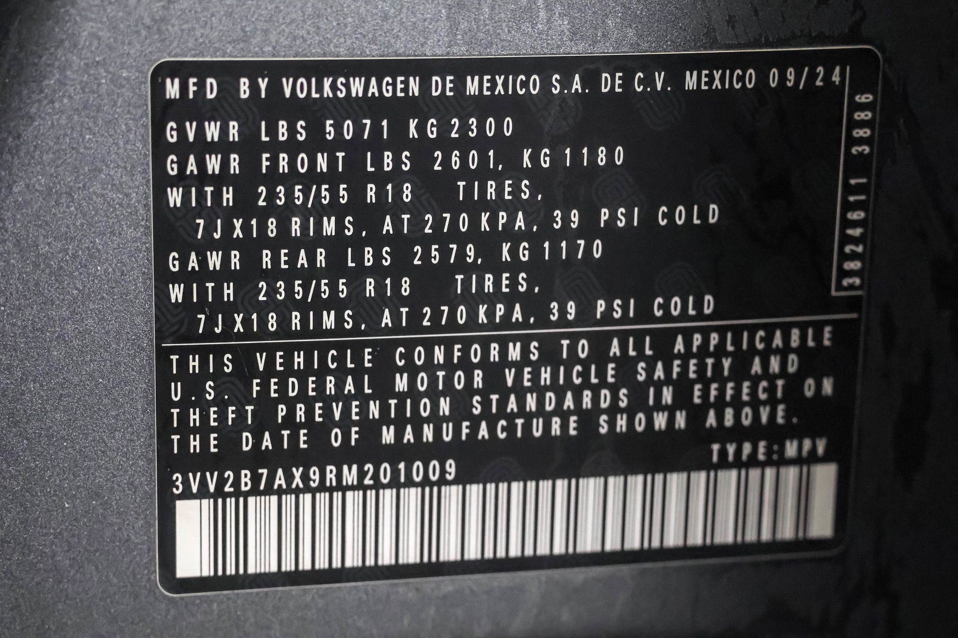 Used 2024 Volkswagen Tiguan Wolfsburg Edition image 47