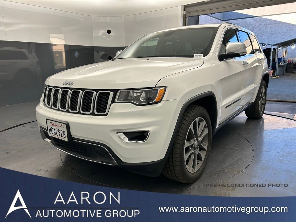 Used 2018 Jeep Grand Cherokee Limited
