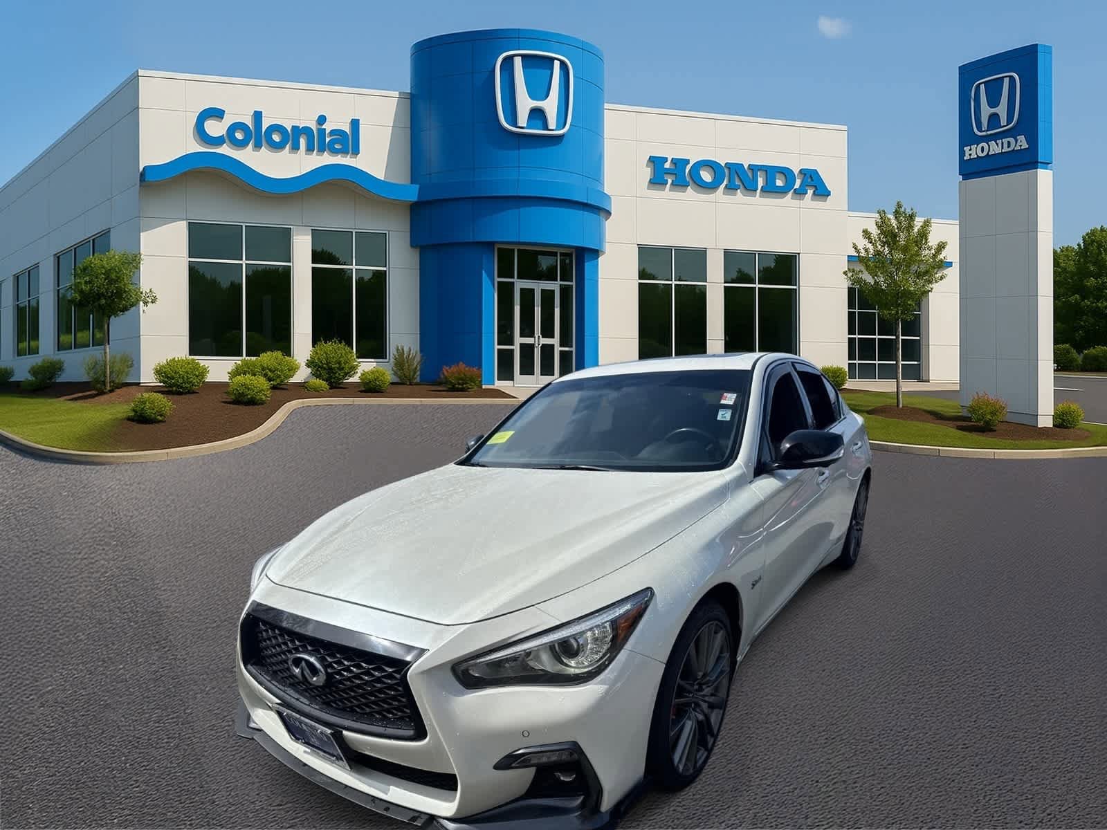 Used 2020 INFINITI Q50 Red Sport 400 image 2