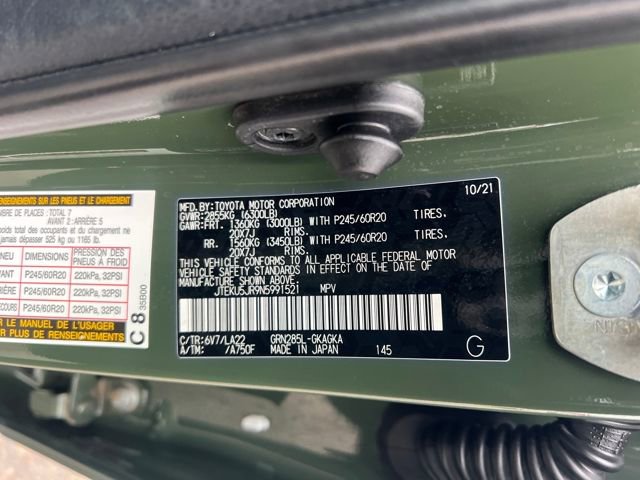 Used 2022 Toyota 4Runner Limited w/ Wilderness Package (TMS) image 18