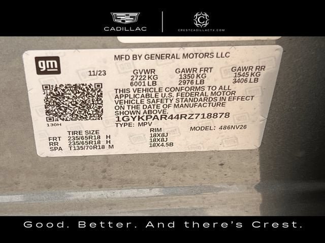 Certified 2024 Cadillac XT6 Luxury FWD image 33