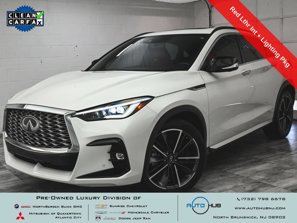 Used 2024 INFINITI QX55 Sensory w/ Lighting Package AWD/4WD image 1