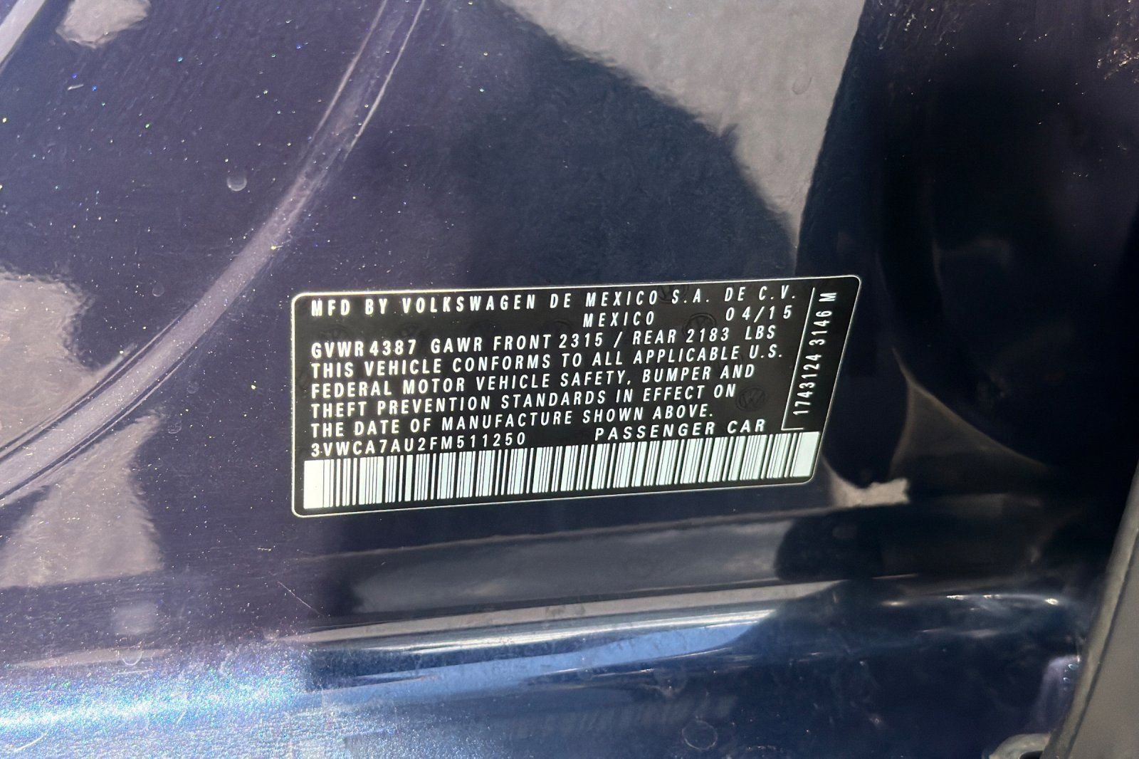 Used 2015 Volkswagen Golf TDI SEL FWD image 28
