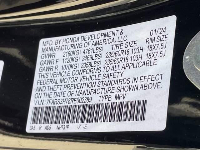 Certified 2024 Honda CR-V EX-L image 29
