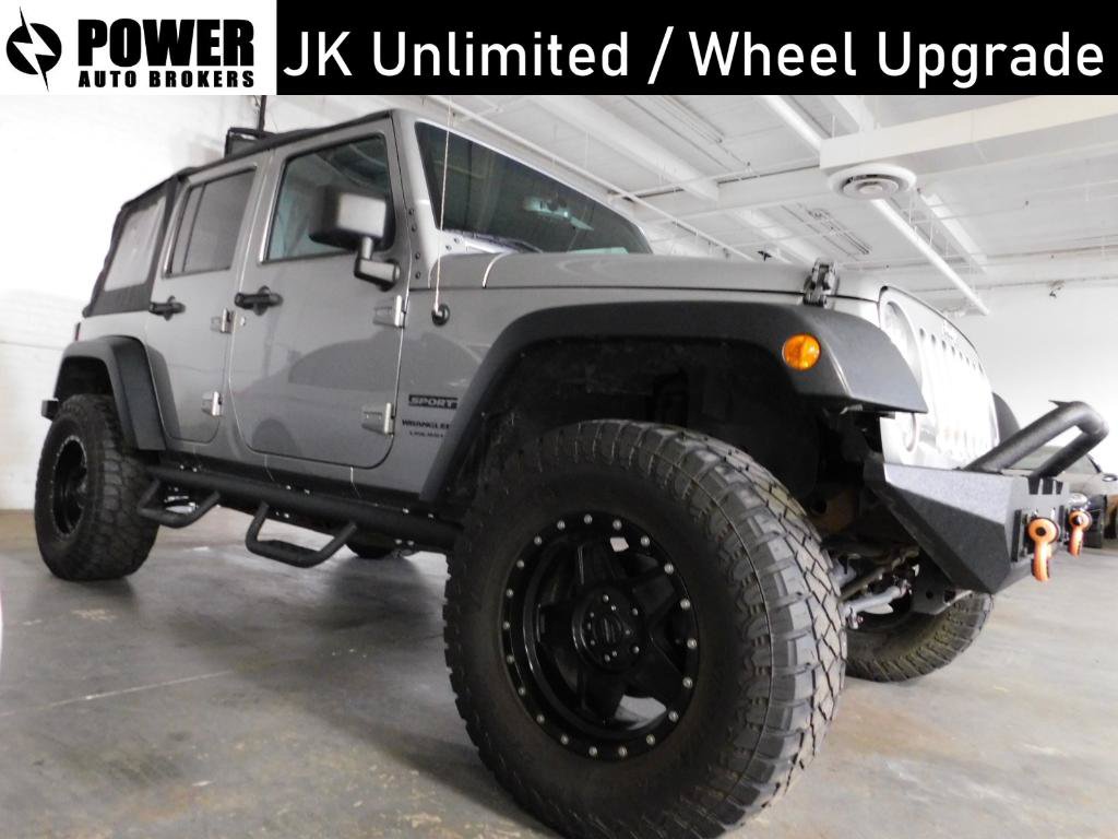 Used 2018 Jeep Wrangler Unlimited Sport S AWD/4WD image 1