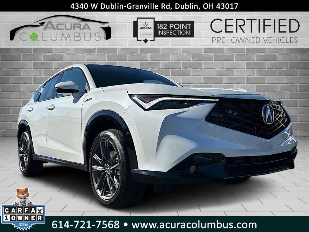 Certified 2025 Acura ADX A-Spec