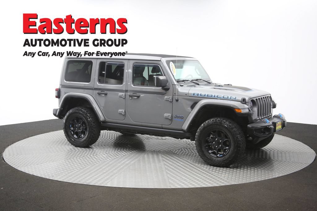 Used 2022 Jeep Wrangler Unlimited Rubicon 4xe w/ Cold Weather Group AWD/4WD image 49