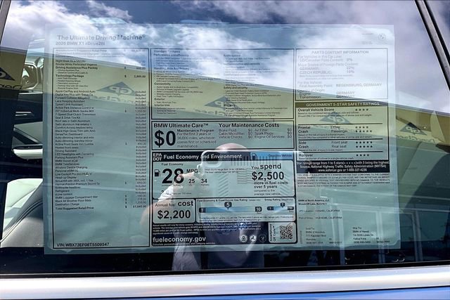 New 2026 BMW X1 xDrive28i w/ Technology Package image 14