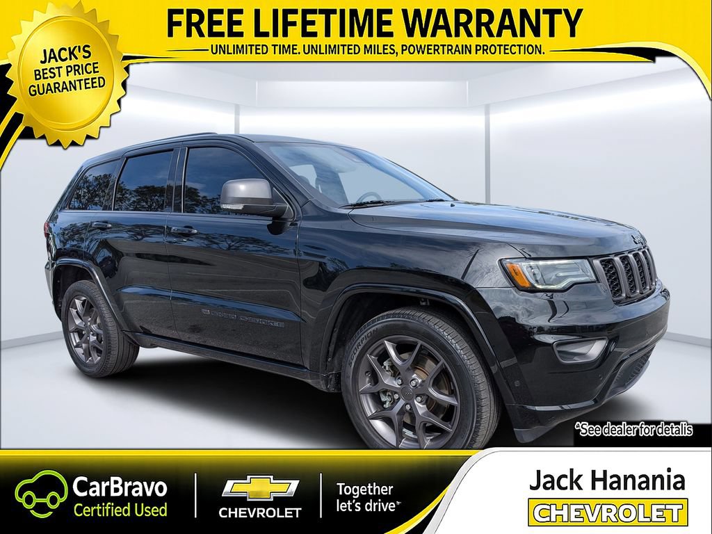 Used 2021 Jeep Grand Cherokee Limited w/ Quick Order Package 28K 80th