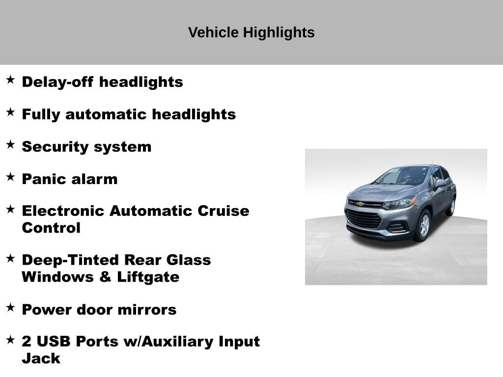 Used 2020 Chevrolet Trax LS w/ Tint and Cruise Package FWD image 45