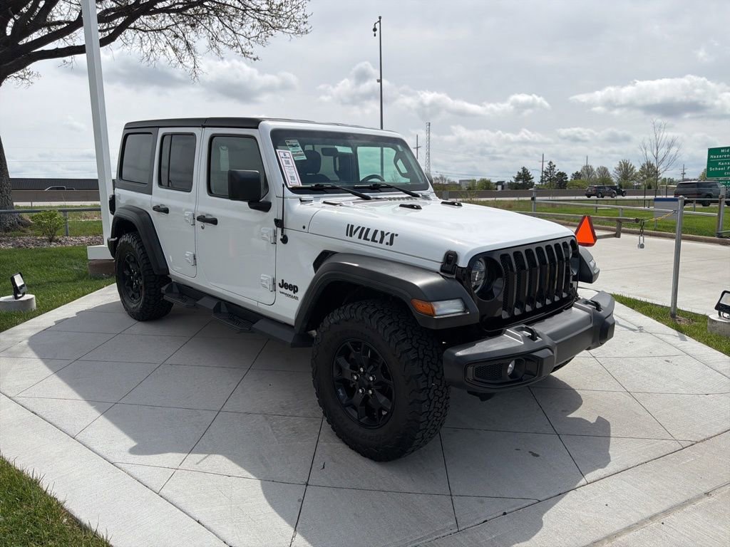 Used 2021 Jeep Wrangler Unlimited Sport AWD/4WD image 2