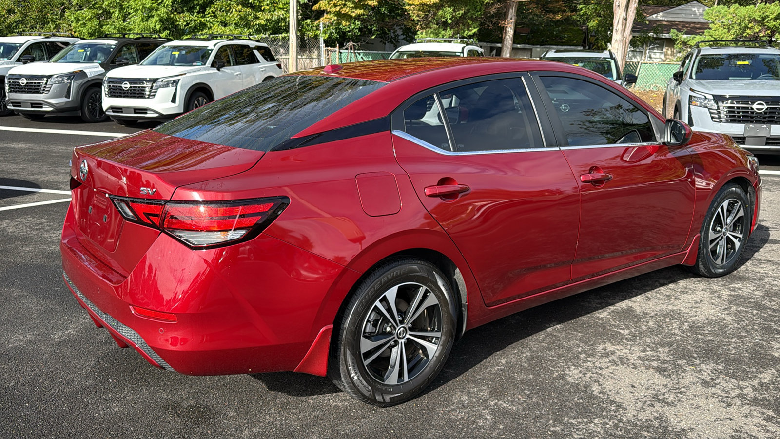 Certified 2021 Nissan Sentra SV FWD image 24