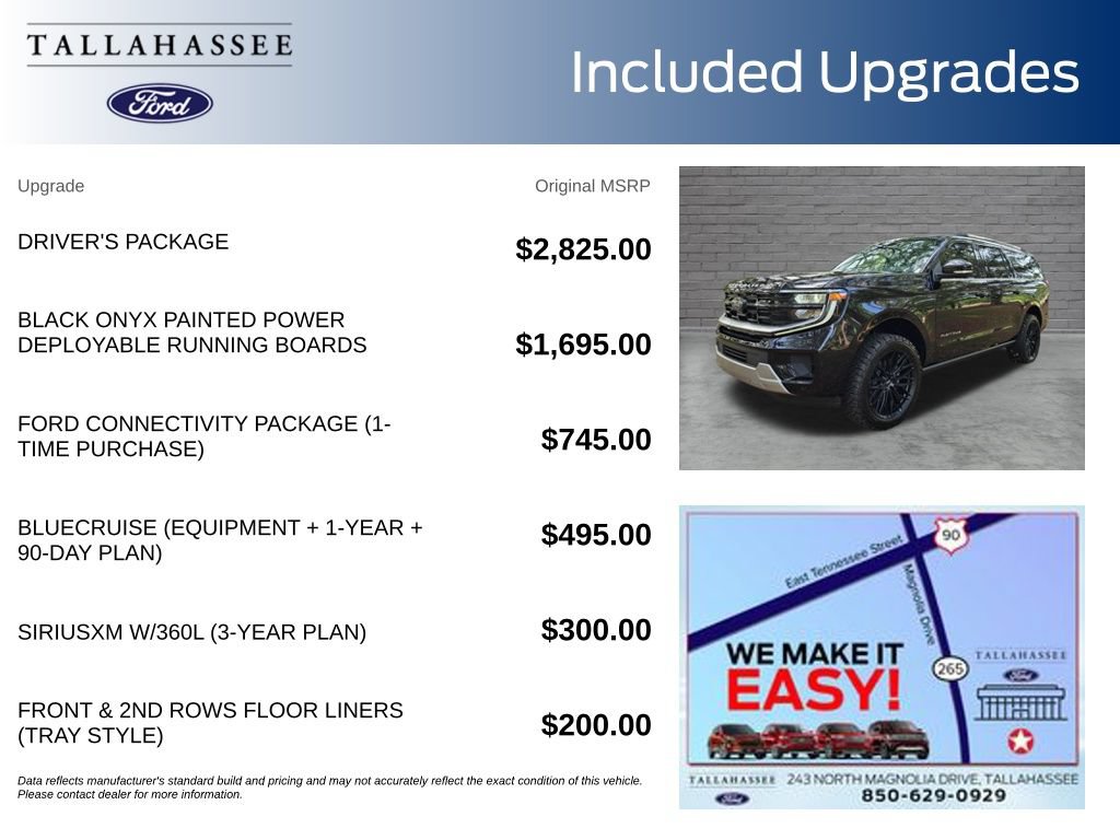New 2026 Ford Expedition Max Platinum w/ Driver's Package AWD/4WD image 3