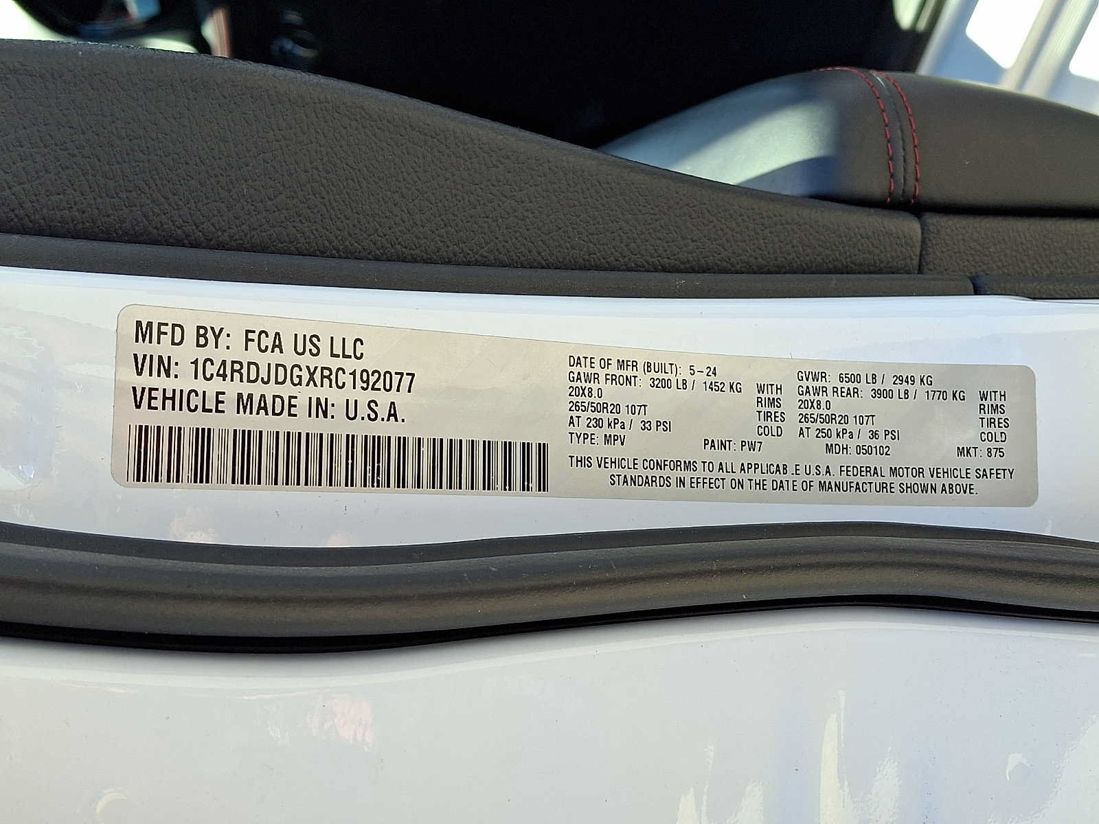 Used 2024 Dodge Durango GT AWD/4WD image 32