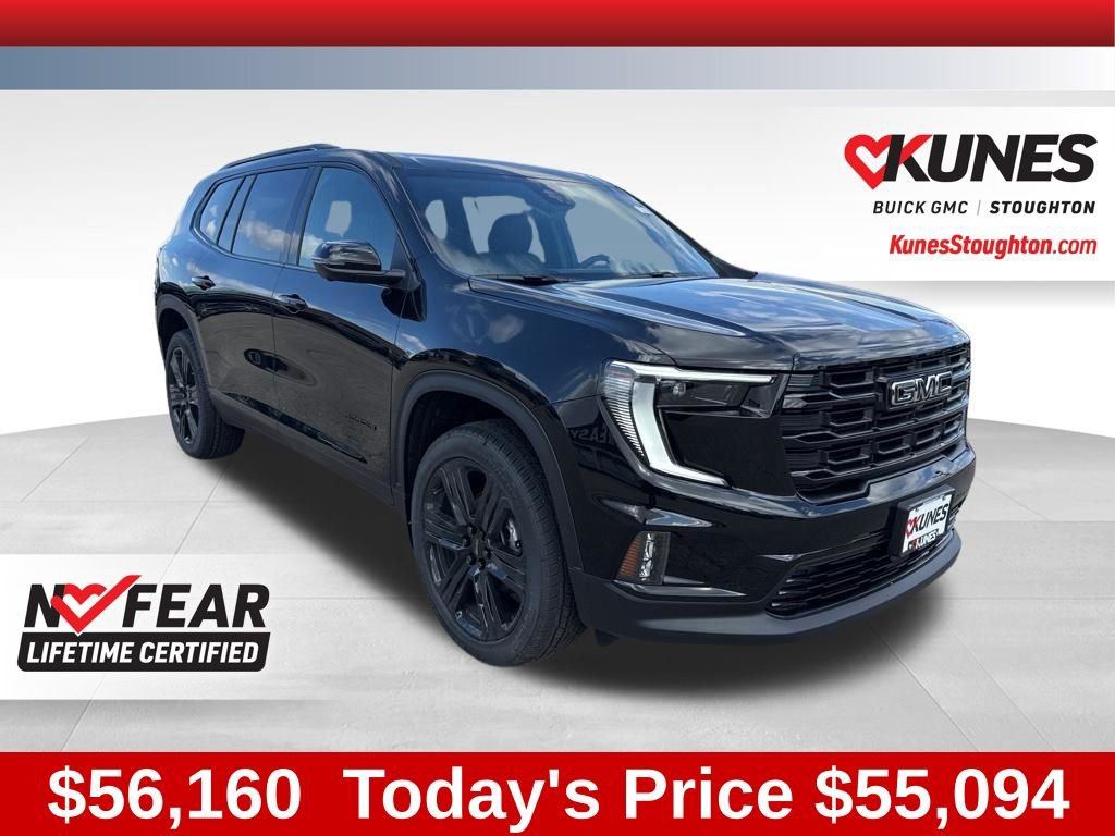 New 2026 GMC Acadia Elevation w/ Black Edition