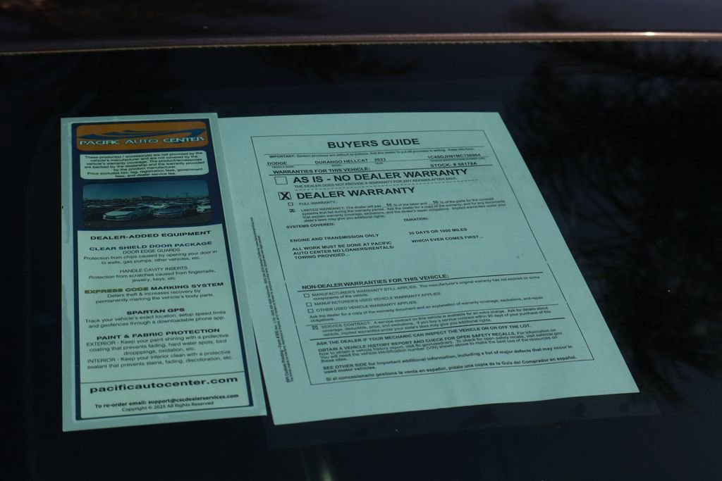 Used 2021 Dodge Durango SRT Hellcat w/ Black Package image 58