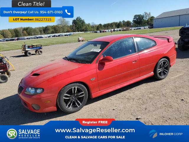 Used 2005 Pontiac GTO