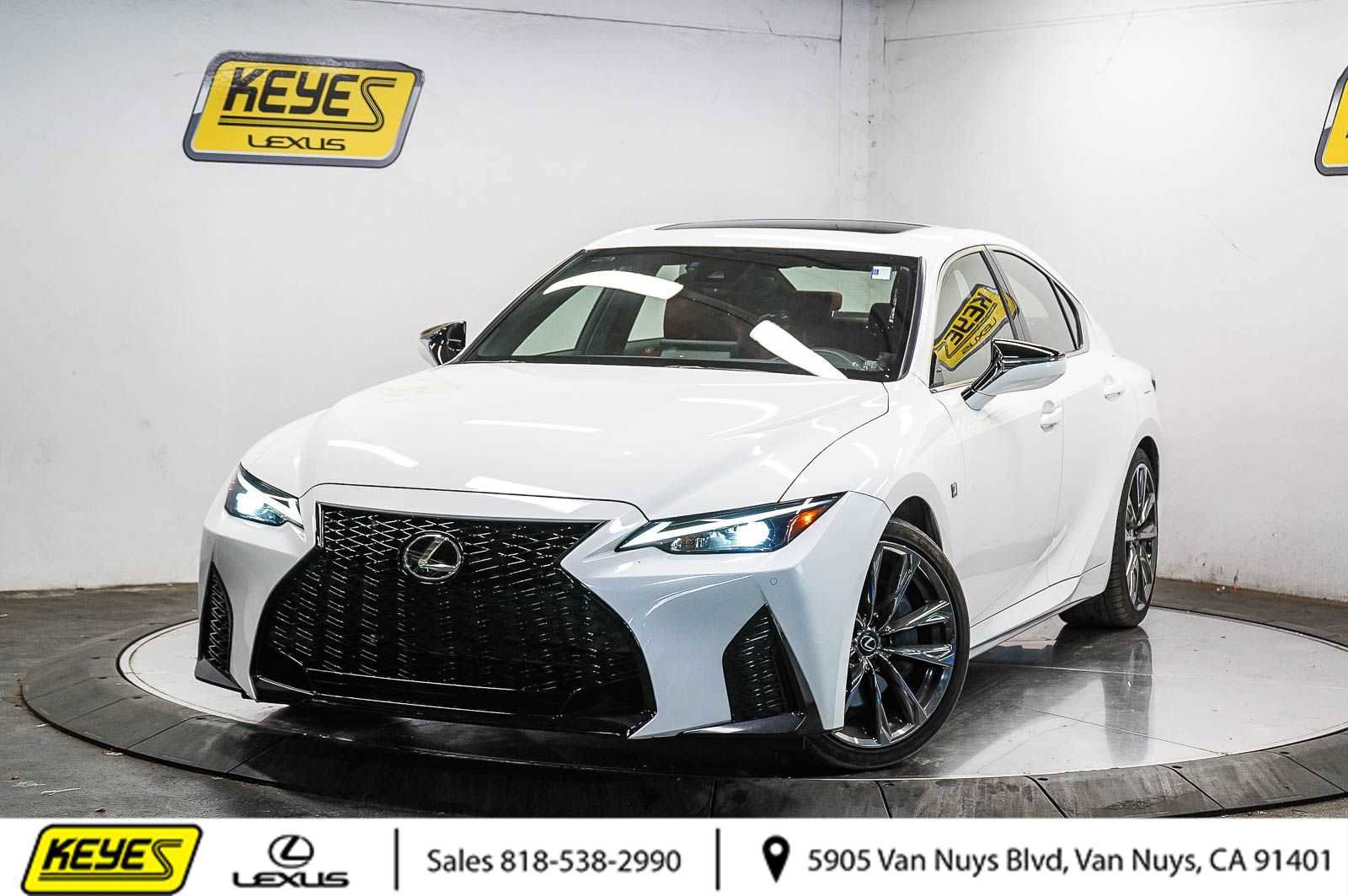 Used 2024 Lexus IS 350 F Sport w/ Memory Package image 1