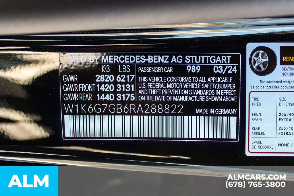 Used 2024 Mercedes-Benz S 580 4MATIC Sedan image 37