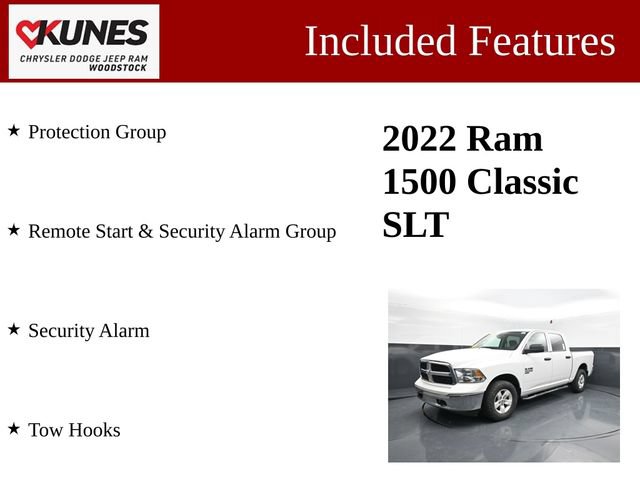 Used 2022 RAM 1500 Classic SLT AWD/4WD image 3