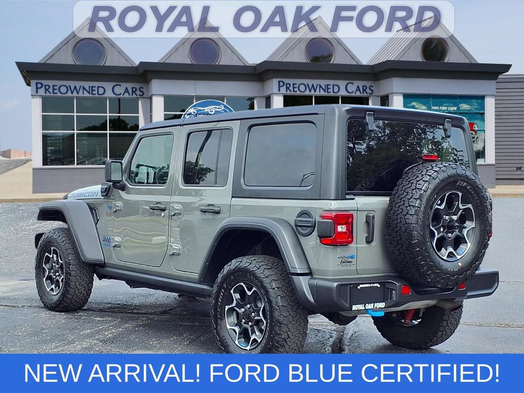 Used 2023 Jeep Wrangler Unlimited Rubicon 4xe w/ Cold Weather Group AWD/4WD image 2