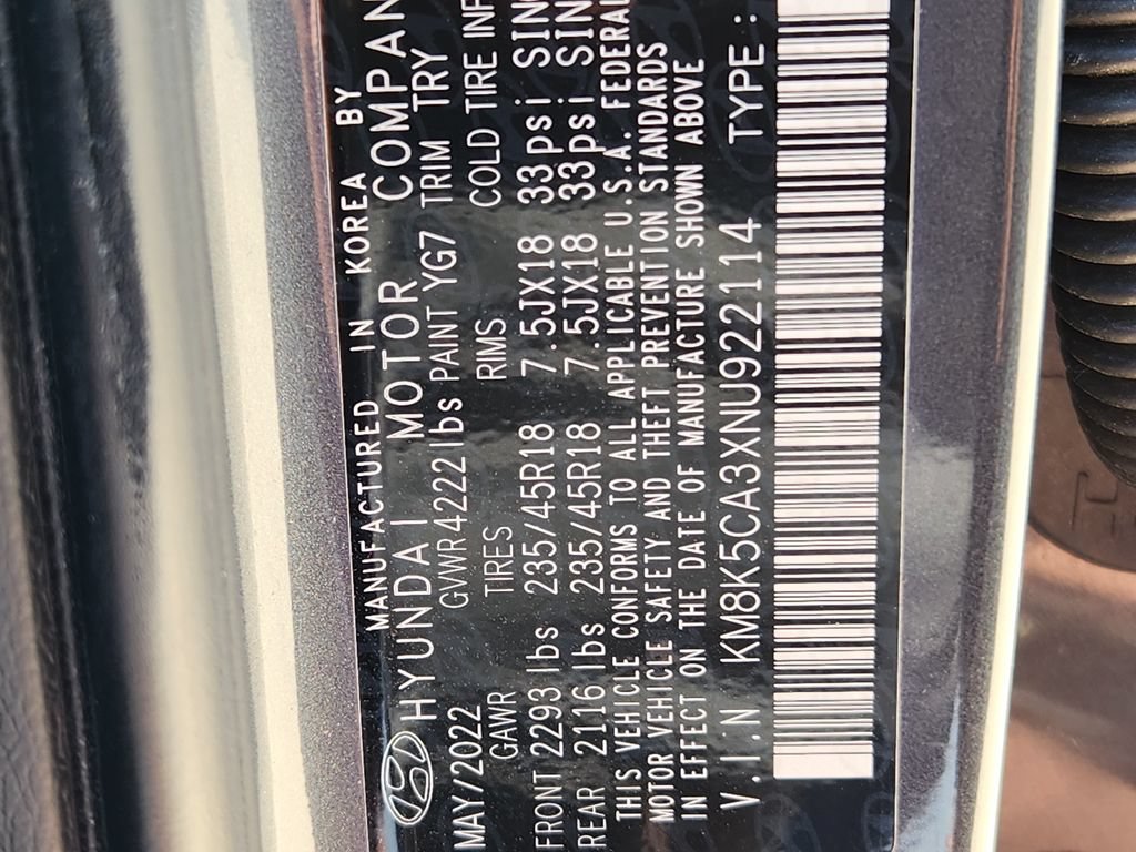 Used 2022 Hyundai Kona Limited w/ Cargo Package AWD/4WD image 23