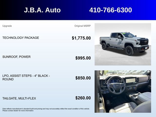 Used 2024 Chevrolet Silverado 2500 ZR2 w/ Technology Package AWD/4WD image 5