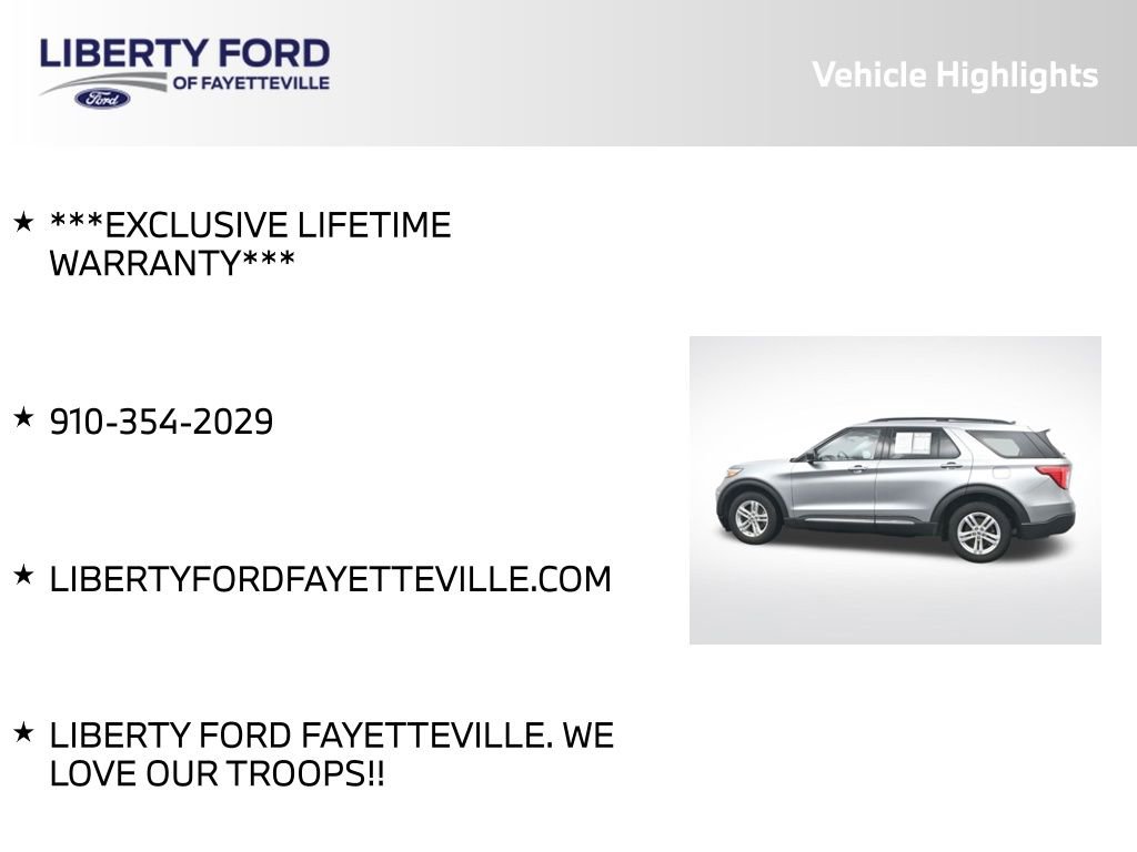 Used 2024 Ford Explorer XLT w/ Equipment Group 202A image 5