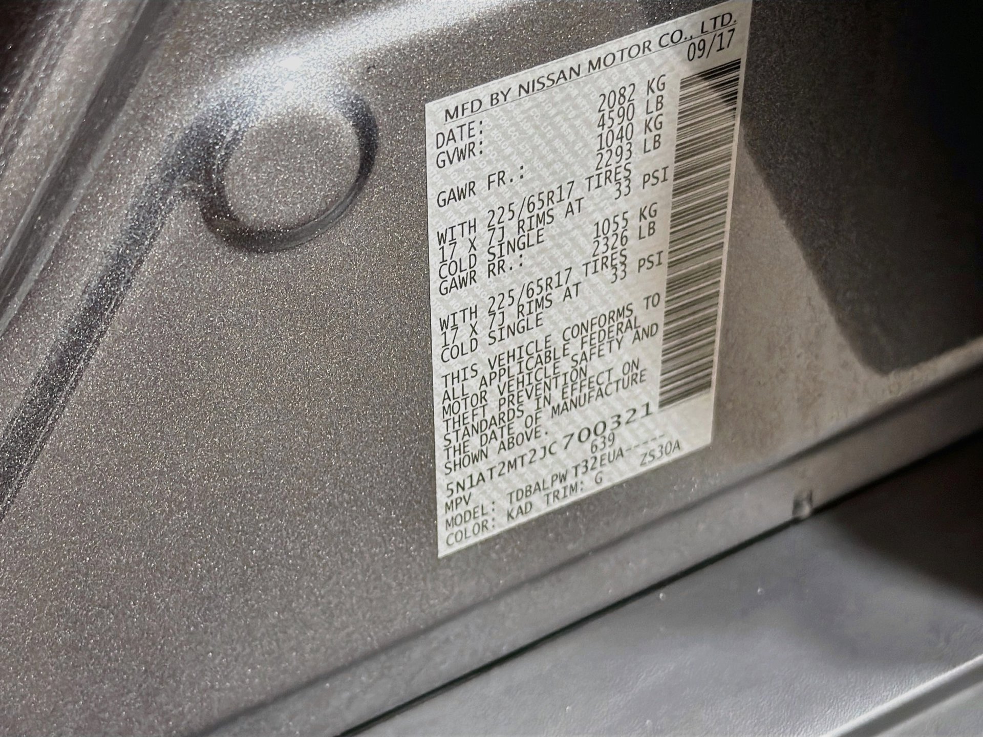Used 2018 Nissan Rogue S FWD image 35