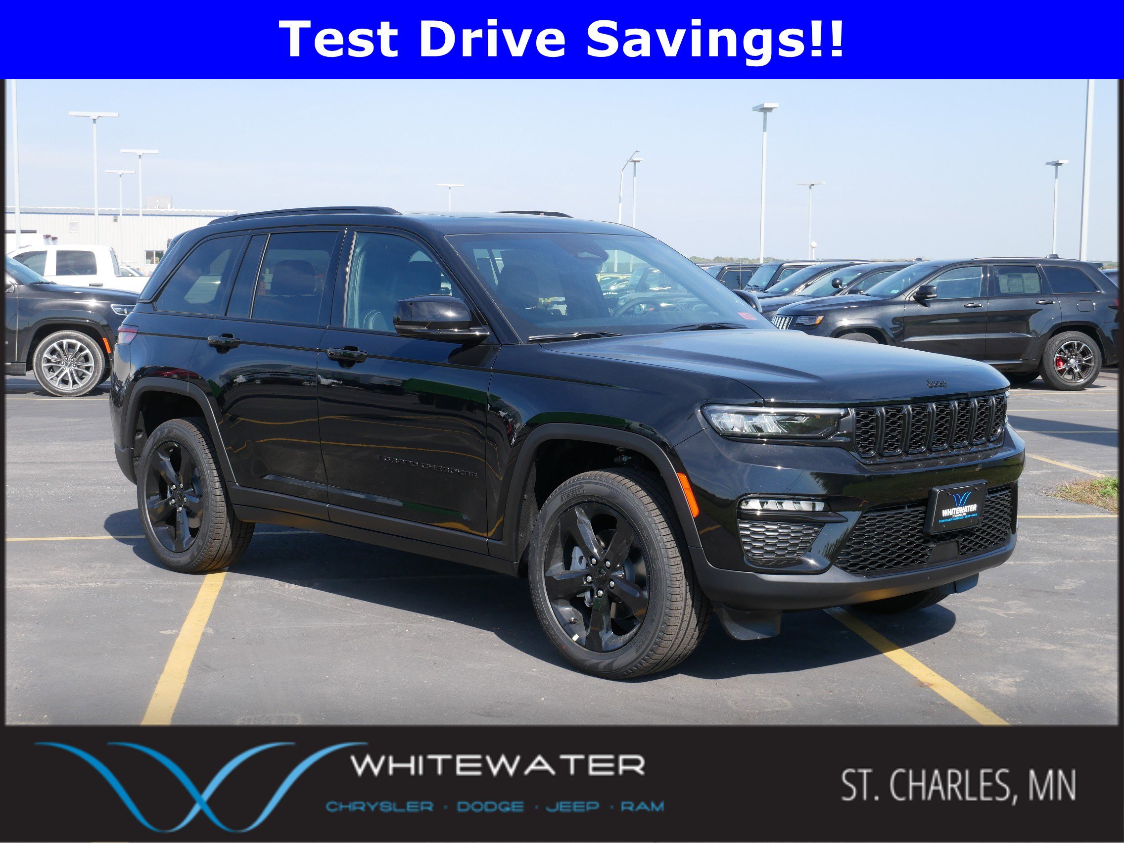 New 2025 Jeep Grand Cherokee Limited w/ Black Appearance Package