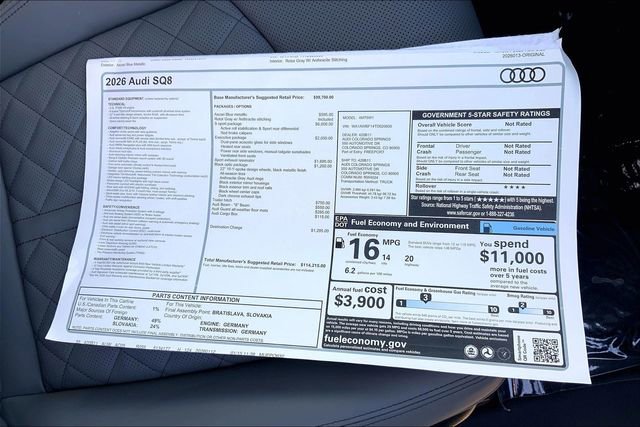 New 2026 Audi SQ8 Premium Plus image 13