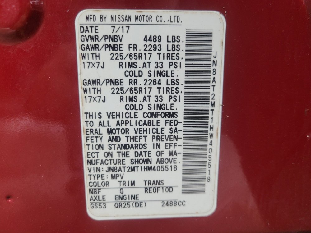 Used 2017 Nissan Rogue S FWD image 33