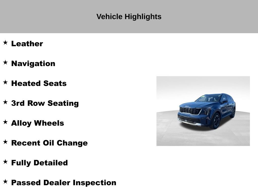 Certified 2025 Kia Sorento S FWD image 10